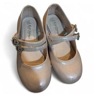 Toddler girls pink glitter dress shoes size 10